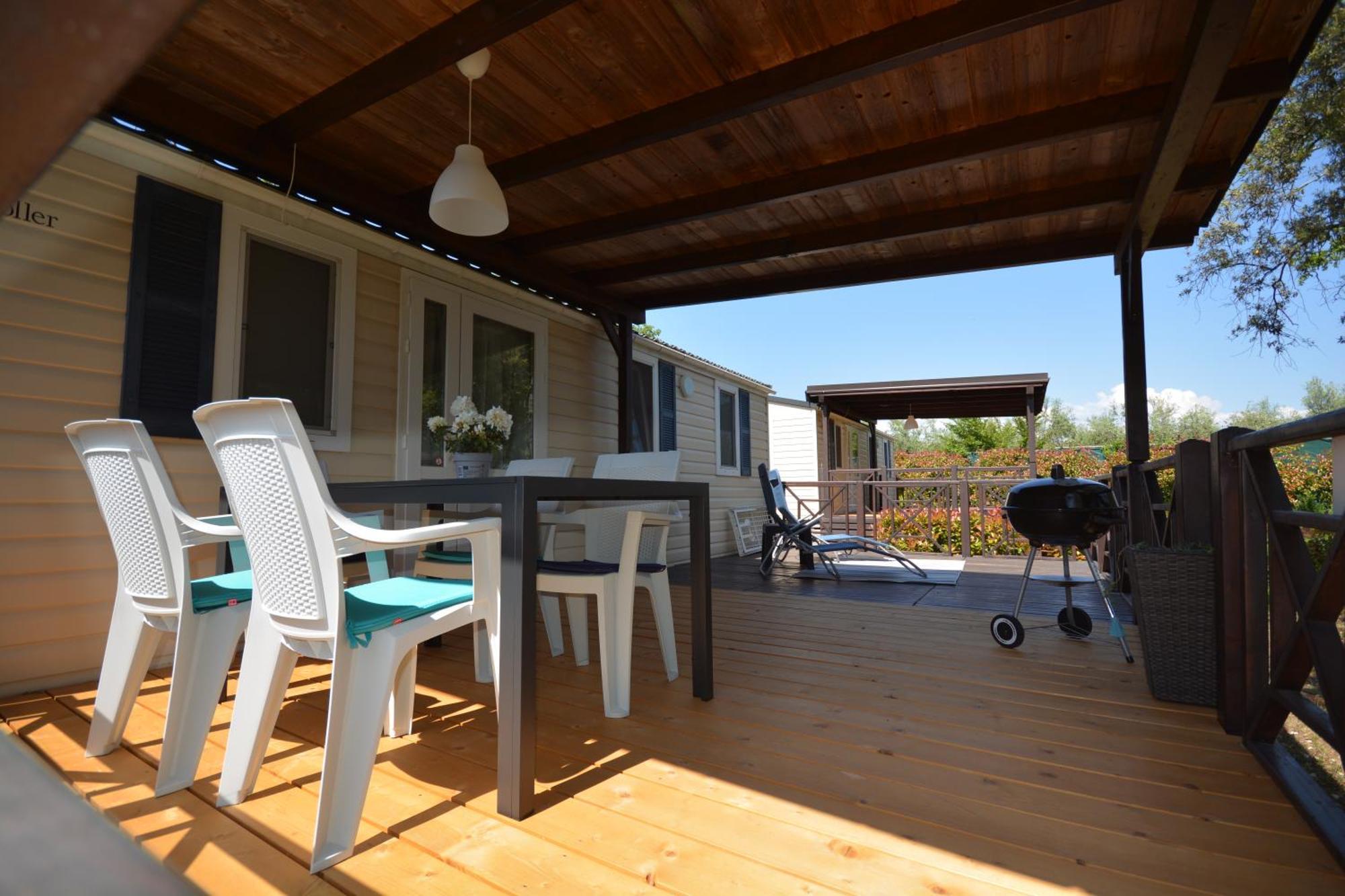 West Coast Mobilhome With Xxl Terrace In Naturist Resort Solaris Fkk Tar-Vabriga Bagian luar foto