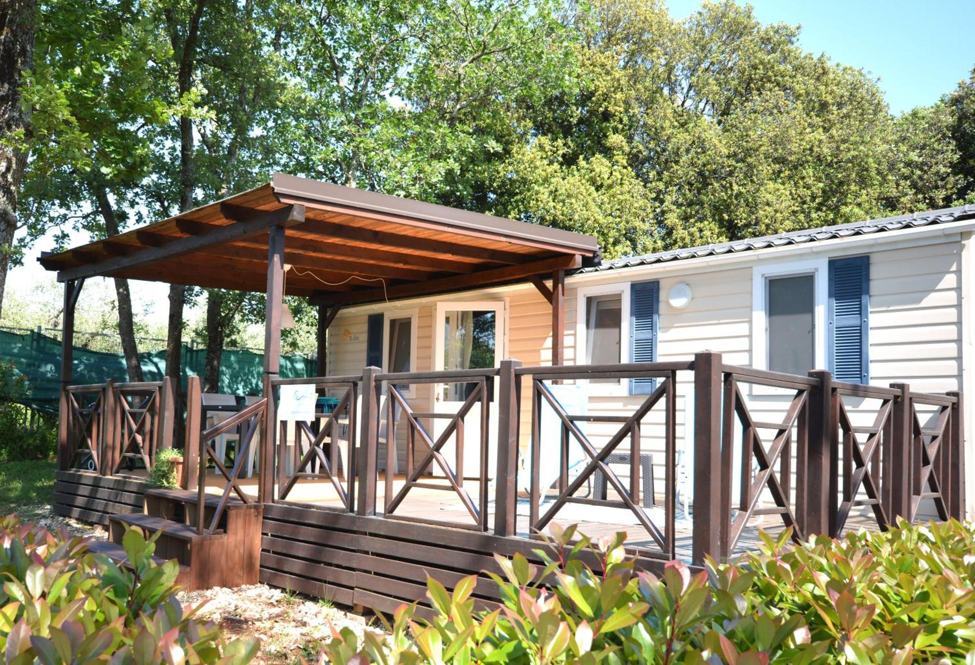 West Coast Mobilhome With Xxl Terrace In Naturist Resort Solaris Fkk Tar-Vabriga Bagian luar foto