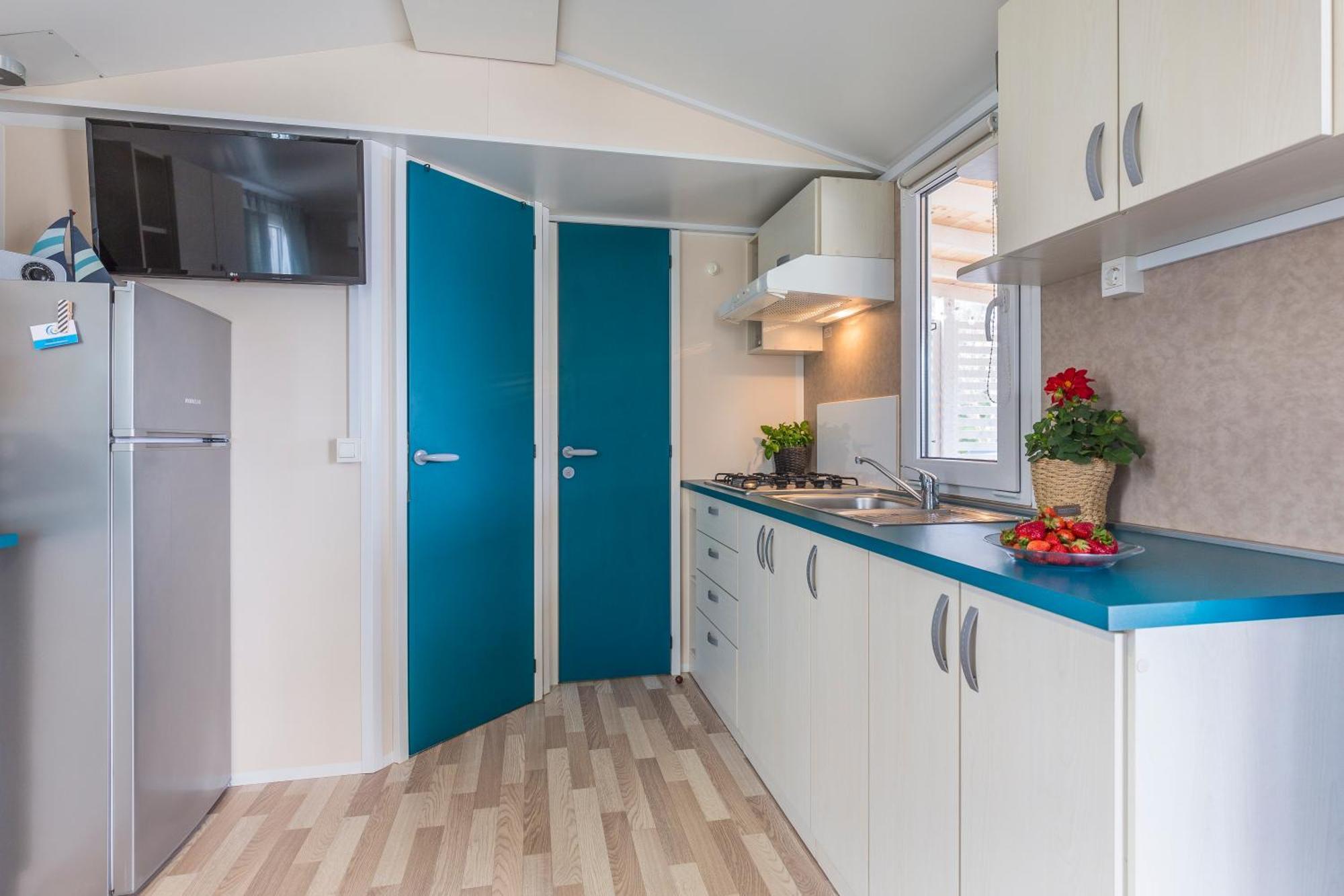 West Coast Mobilhome With Xxl Terrace In Naturist Resort Solaris Fkk Tar-Vabriga Bagian luar foto